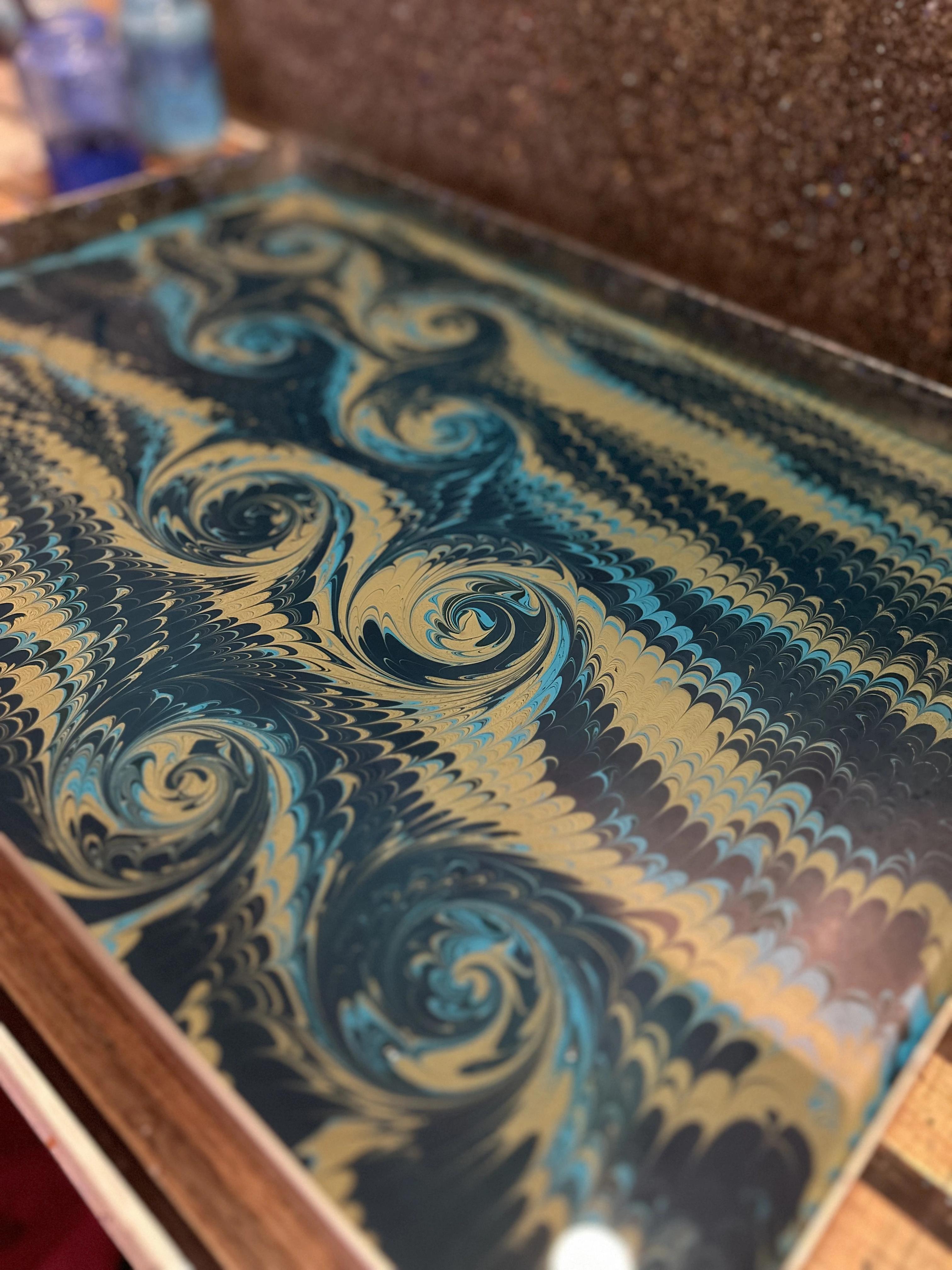 Papier Ebru Marmeren Workshop