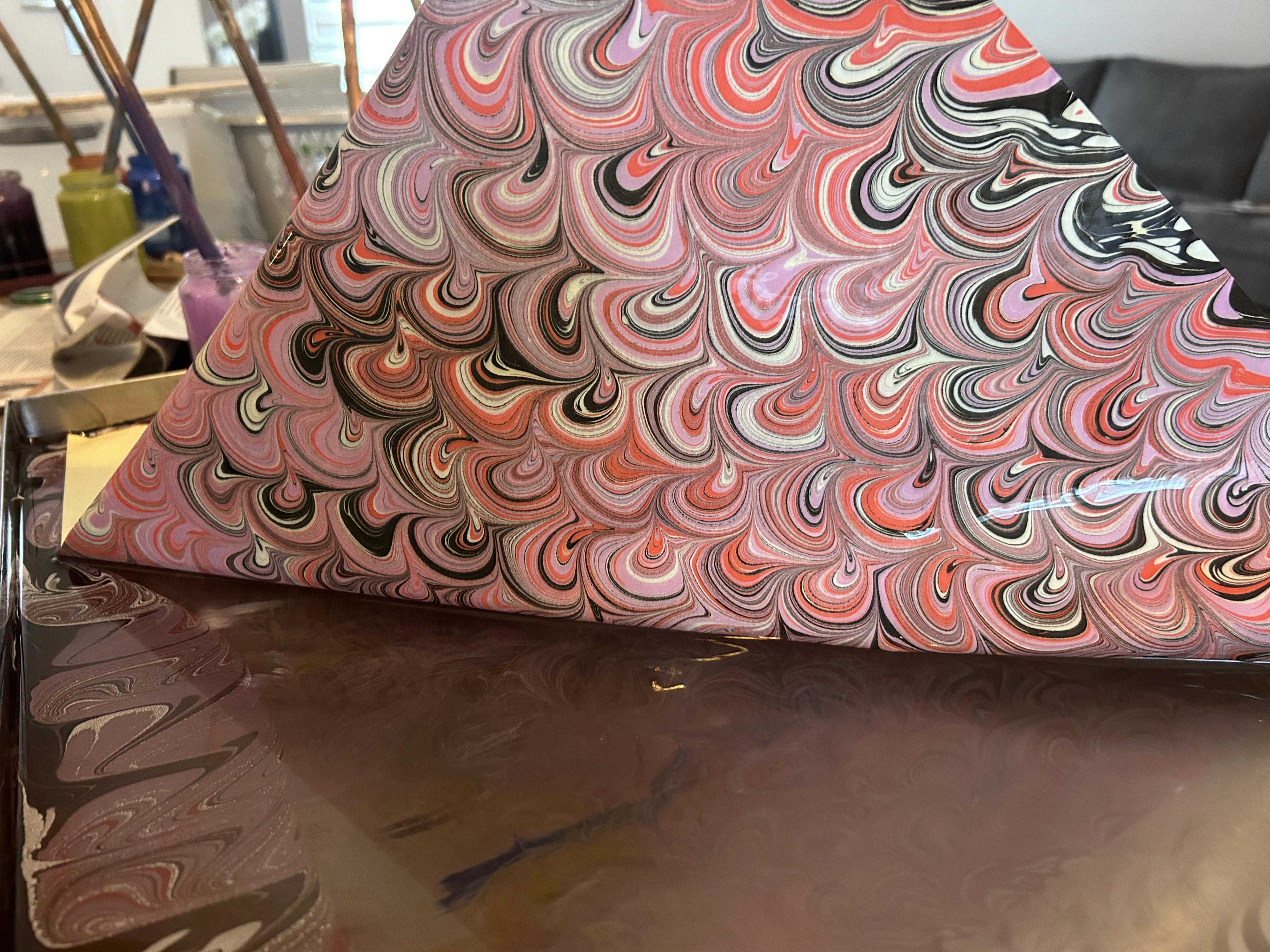 Papier Ebru Marmeren Workshop